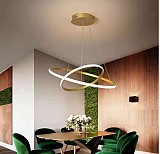 SE LED 60 STELINA PENDANT GOLD 60-40cm 47W 3CCT IP20 220V 2 YEARS WARRANTY A1