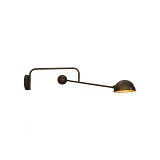HL-3539-1 L OLIVER WHITE & OLD BRONZE WALL LAMP