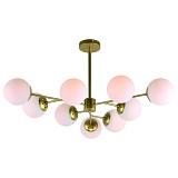 KQ S0980-9 NERVO PENDANT GOLD WITH OPAL GLASSES Β2