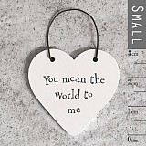 Καρδιά μικρή - You mean the world to me 3x6 εκ.