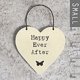 Καρδιά Newsprint - Happy ever after