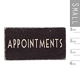 Μαγνητάκι ξύλινο 3εκ. - APPOINTMENTS