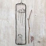 Κάδρο συρμάτινο Σπίτι 23εκ. - Σύννεφο