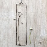 Κάδρο συρμάτινο Λουλούδι 23εκ. - Μάραθος