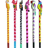 Μολύβια Σετ/6 με ζώα χειροποίητα