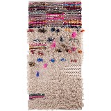 Χαλί shaggy 70x140 με πούλιες