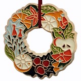 Στεφάνι με λεμόνια 16εκ.