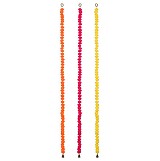 Κορδόνι πομ πομ νέον 155εκ.