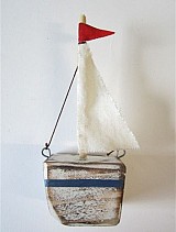 Καραβάκι ρουστίκ κόκκ. 17εκ.