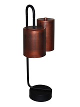 HL-3567-2P BRODY OLD COPPER & BLACK TABLE LAMP