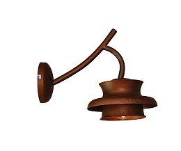 HL-121S-1W ISAMU OLD COPPER WALL LAMP