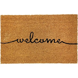 Χαλάκι εισόδου WELCOME 38x58εκ. κοκοφοίνικας