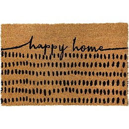 Χαλάκι εισόδου HAPPY ΗΟΜΕ 38x58εκ. κοκοφοίνικας