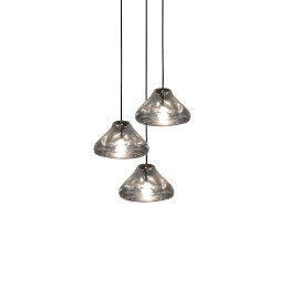 WS1420-3 CLOUD PENDANT GLASS+