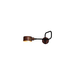HL-3544-1 CARI WHITE & OLD BRONZE WALL LAMP