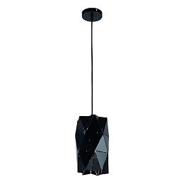 KQ S0661-1A TANGRAM BLACK METAL PENDANT Γ4