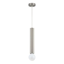 SE21-NM-5 ADEPT TUBE NICKEL MATT Ε27+GU10 PENDANT B1