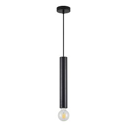 SE21-BL-5 ADEPT TUBE BLACK E27 + GU10 PENDANT B1