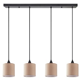 SE21-BL-B10-4BL-SH3 ADEPT PENDANT Brown Shade Pendant+