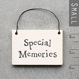 Επιγραφή μικρή - Special memories 3x4 εκ.