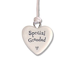 Πορσελάνινη καρδιά (2εκ.) - Special grandad