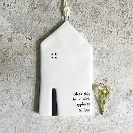 Σπίτι πορσελάνη - μεσαίο 9εκ. Bless this home