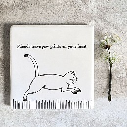Σουβέρ – Γάτα / Friends leave paw prints