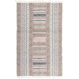 Χαλί 120x180 Chanteri Ασημί Lurex