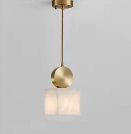SE21-MB-10 CUBICO MARBLE PENDANT 10X20cm G9 IP20 220V 2 YEARS WARRANTY