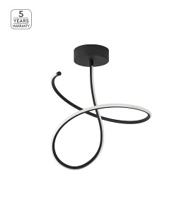 SE LED 50 KRISHNA CEILING BLACK Δ4
