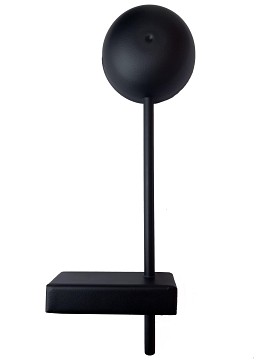 HL-3532-1 FUEGO BLACK WALL LAMP