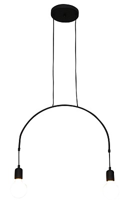 HL-3527-2 EVERDINA BLACK PENDANT