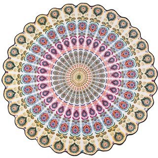 Ροτόντα Mandala 180εκ. - Ροζ