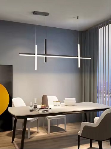 SE LED 27 BEATRICE BLACK PENDANT 100x6x13cm 27W IP20 3CCT 2 YEARS WARRANTY