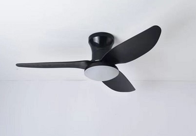 SE LED F100 WINDY BLACK FAN 30W*2 SMART WITH CONTROL 100x100x50cm 3000k-6500k 85-265V 2 YEARS W