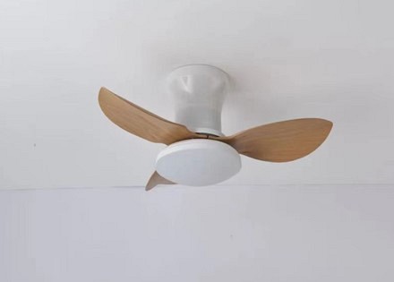 SE LED F65 ADAM WHITE-LIGHT BROWN FAN 60W SMART WITH CONTROL 65x65x20cm 3000k-6500k 85-265V 2 Y
