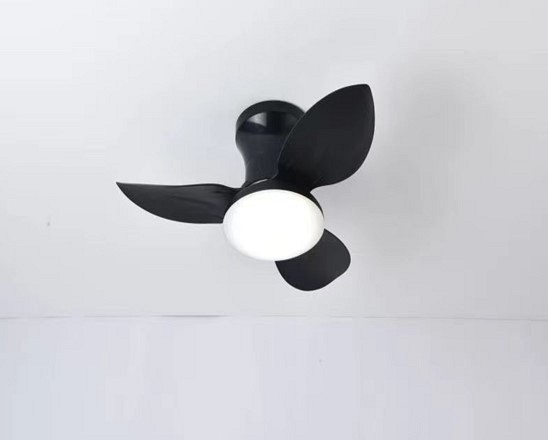 SE LED F65 ADAM BLACK FAN 30W*2 SMART WITH CONTROL 65x65x20cm 3000k-6500k 85-265V 2 YEARS WARRA