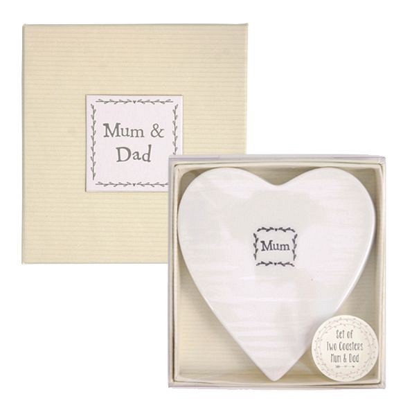 Σετ πορσελάνινα σουβέρ σε κουτί - Mum and Dad