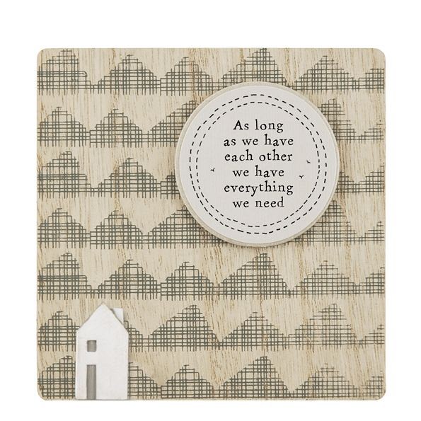 Επιγραφή τετράγωνη 10εκ. - Σπίτι