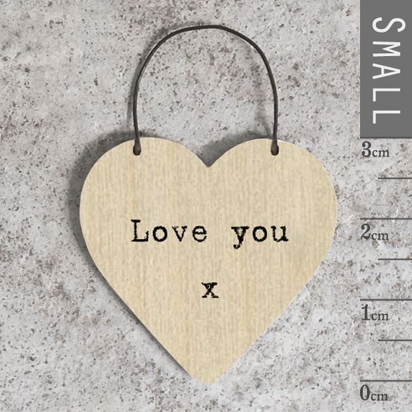 Καρδιά plywood - Love you