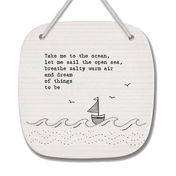 Πορσελάνινο κάδρο - Take me to the ocean…