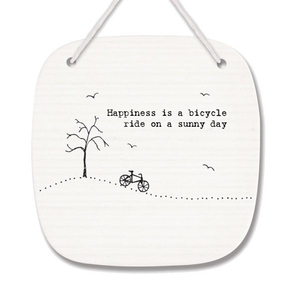 Πορσελάνινο κάδρο - Happiness  is a