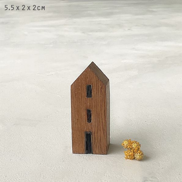 Σπιτάκι κήπου ξύλινο 5,5εκ. - Νο2