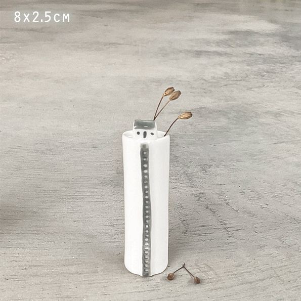 Πορσελάνινο βάζο 8,8εκ. - σπίτι στον γκρεμό