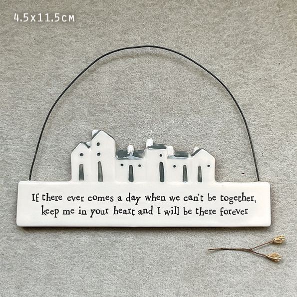 Πορσελάνινο στολίδι 7εκ.-If there ever comes a day