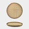 Δίσκος ξύλινος - Μικρός φυσικό 38εκ.