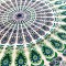 Ροτόντα Mandala 180εκ. - Τιρκουάζ