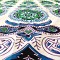 Ροτόντα Mandala 180εκ. - Τιρκουάζ