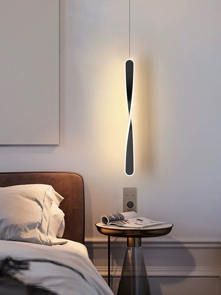 SE LED 50 OMET PENDANT BLACK 7W 3CCT 4x100cm IP20 220V 2 YEARS WARRANTY