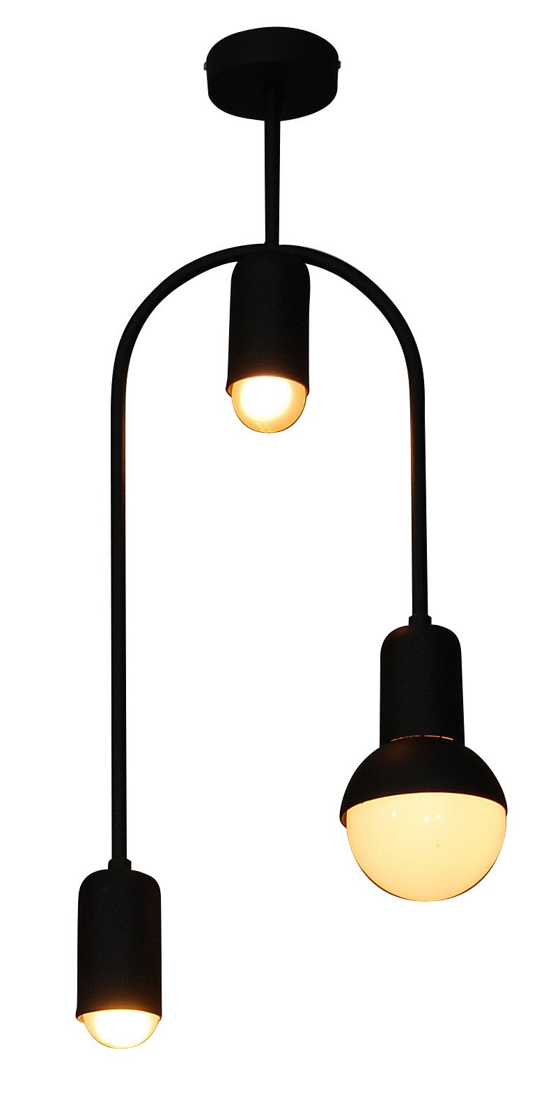 HL-3523-3 CHRISTOPHER BLACK PENDANT
